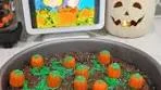 Baking Pumpkin Patch Brownies with a Crunchy Twist