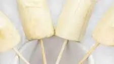 Banana Ghost Pops