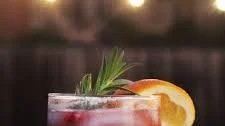 Bourbon Holiday Cocktail