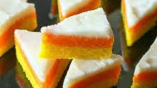 Candy Corn Sugar Cookies