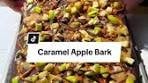 Caramel Apple Bark #recipe #dessert #vegandessert #apples ...