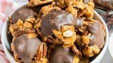 Caramel Nut Clusters Recipe