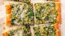 Caramelized Leek, Spinach, and Goat Cheese Tart Recipe