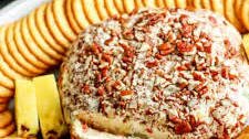 Cheese Ball with Pineapple and Jalapeno