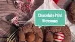 Chocolate Mint Blossom Cookies! Soft and fudgy chocolate ...