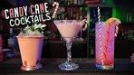 Christmas Cocktails with Candy Cane Syrup | Peppermint ...