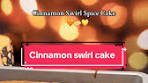 Cinnamon swirl spice cake using this simple box mix hack ...