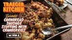 Cornbread Sausage Stuffing with Cranberry by Danielle “Diva ...