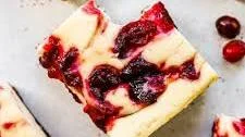Cranberry Cheesecake Bars