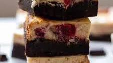 Cranberry Cheesecake Brownies