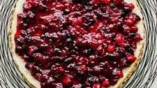 Cranberry Cheesecake Tart