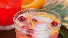 Cranberry fizz