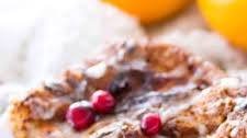Cranberry Orange Bread Pudding