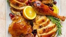 Cranberry Orange Glazed Turkey