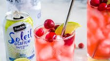Cranberry Vodka Spritzer