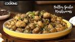 Creamy Butter Garlic Mushrooms | Garlic Mushroom Recipe ...