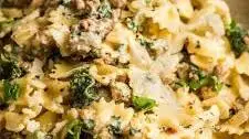 Creamy Italian Sausage Pasta