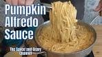 Creamy Pumpkin Alfredo Sauce Recipe | Fettuccini Pumpkin ...