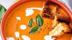 Creamy Tomato Basil Soup! The secret to incredible flavor is ...