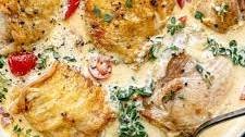 Creamy Tuscan Chicken Thighs