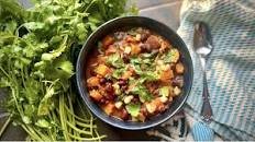 Crockpot Sweet and Spicy Sweet Potato Chili