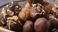 Dark Chocolate Hazelnut Truffles (Vegan)