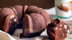 Dark Chocolate Walnut Bundt Cake
