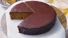 Dark Chocolate–Orange Gingerbread Cake