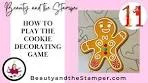 Decorate a Gingerbread Cookie Game