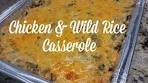 Delicious Chicken & Wild Rice Casserole. + Updates