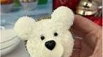 Delicious Polar Bear Cupcakes for Christmas Treats
