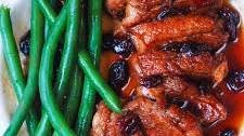 Duck Breast with Cranberry Sauce