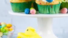 Easter Peeps Cupcakes Egg Nest Cupcakes