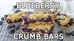 Easy Blueberry Crumble Bars That Taste Like Pie!