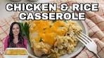 Easy Chicken & Rice Casserole – Comfort Food Classic!