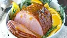 Easy Citrus Glazed Baked Ham