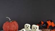 Easy Ghost Brownies