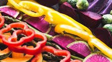 Easy Roasted Rainbow Vegetables