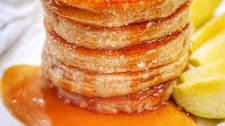 Fluffy Apple Cinnamon Pancakes