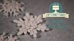 Fondant snowflake cake topper modelling paste how to cake ...