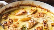 French Chicken Casserole a la Normande