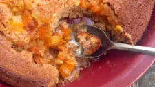Fresh Apricot Ginger Peasant Cake