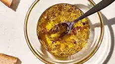 Garlicky, Herby Dipping Oil for Bread
