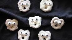 Ghost Pretzels