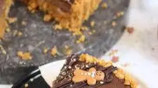 Gingerbread Chocolate Tart!