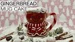 GINGERBREAD MUG CAKE