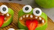 Halloween: Apple Monster Mouths