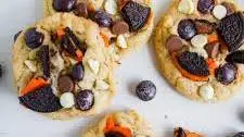 Halloween Cookies and Cream Cookies
