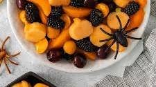 Halloween Fruit Salad (Honey-Orange Dressing!)