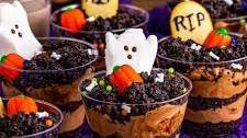 Halloween Graveyard Dirt Cups